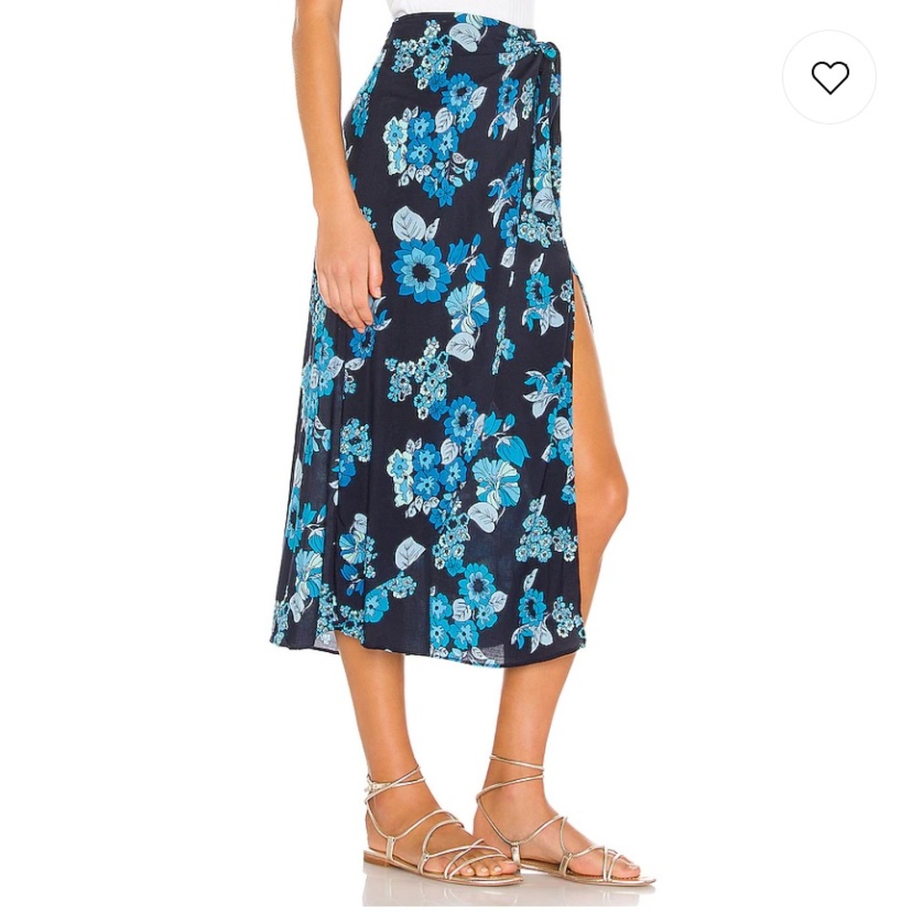 FP Sunray Sarong Skirt in Blue Combo - Picture 3 of 8